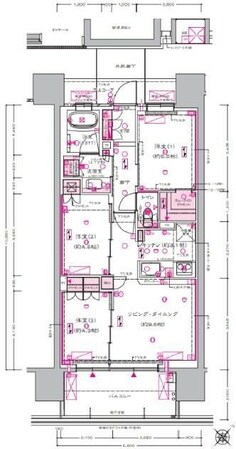 シエリア幕張の物件間取画像